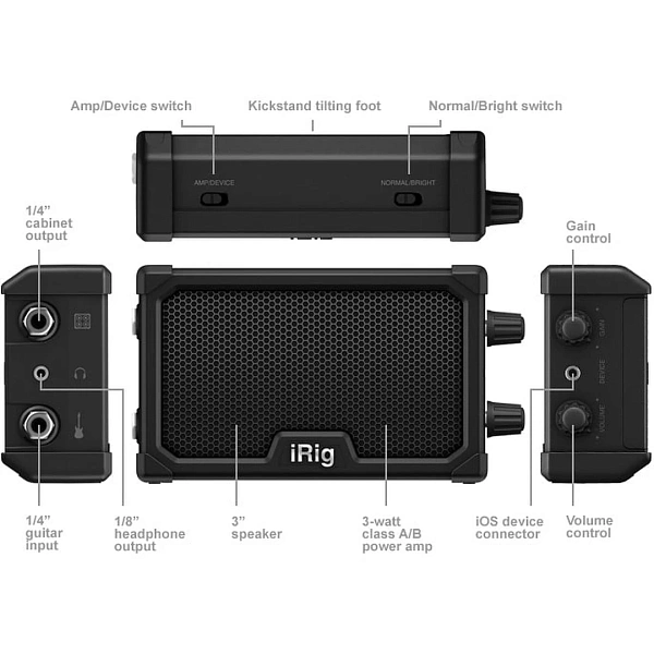 Комбоусилитель IK Multimedia iRig Nano Amp