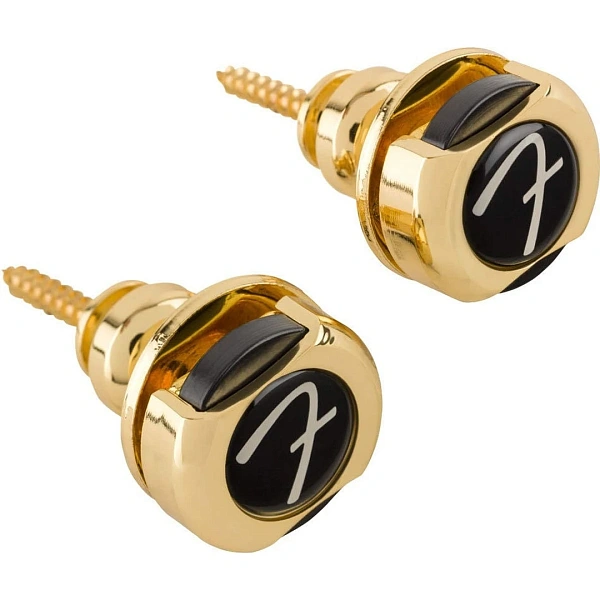 Стреплоки Fender Strap Locks Gold