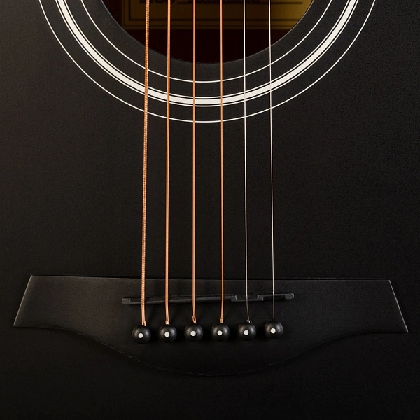 Акустическая гитара Rockdale Aurora D5 C BK Satin