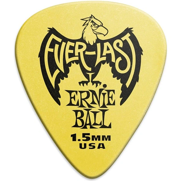 Набор медиаторов Ernie Ball 9195 1.50 Yellow Everlast