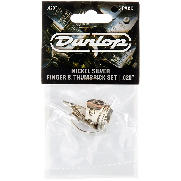 Набор когтей Dunlop 33P.020 Nickel Silver