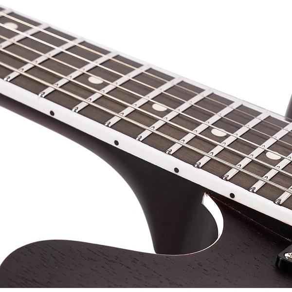 Полуакустическая гитара Eart E-335 Brown Sunburst