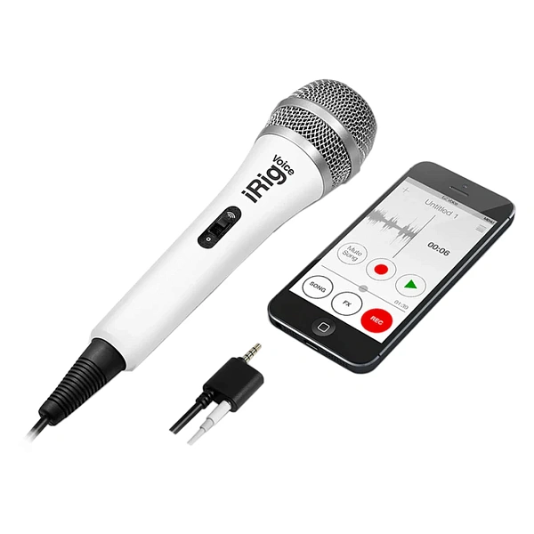 Микрофон IK Multimedia iRig Voice White