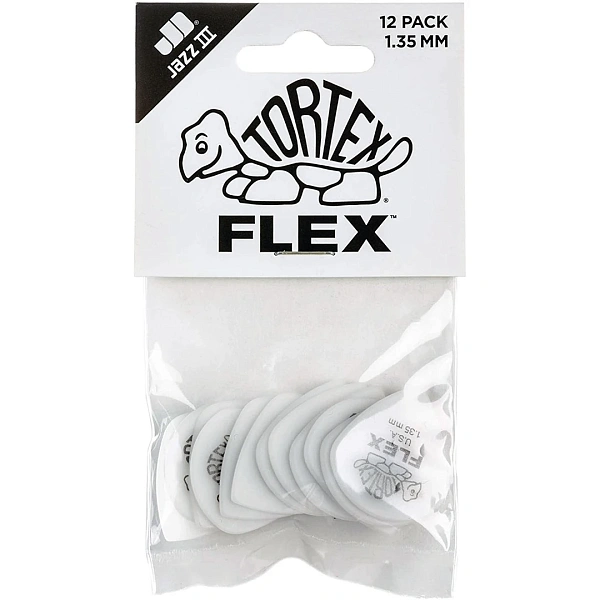 Набор медиаторов Dunlop 468P1.35 Tortex Flex Jazz III 1.35
