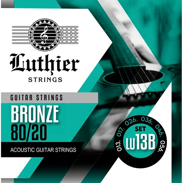 Струны для акустической гитары Luthier LU-13B 13-56