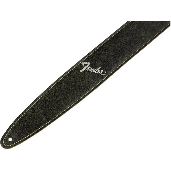 Ремень для гитары Fender 2" Distressed Leather Strap Black