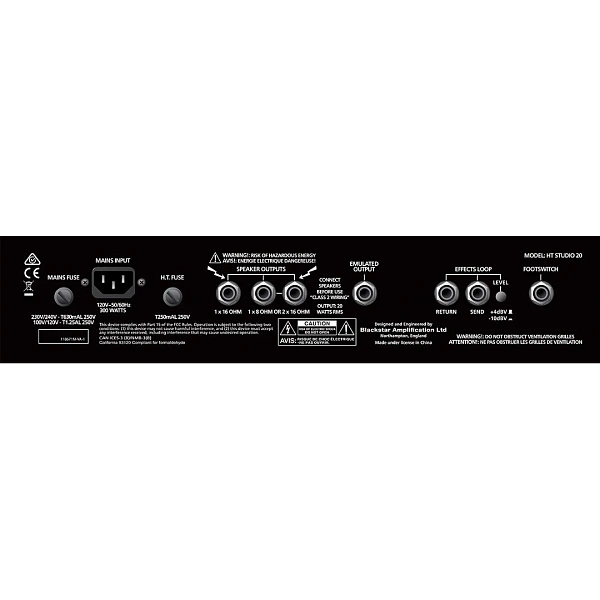 Комбоусилитель Blackstar HT Studio 20