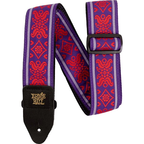 Ремень для гитары Ernie Ball Jacquard Royal Flush Red P05330