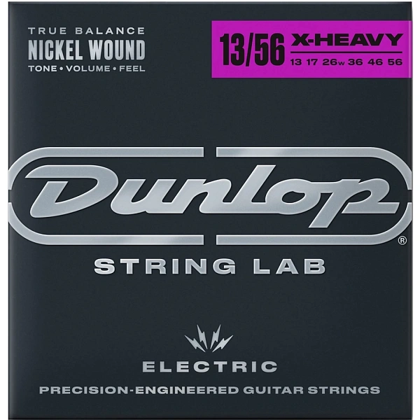 Струны для электрогитары Dunlop DEN1356 13-56