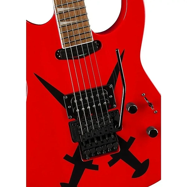 Электрогитара Jackson SL1A DX Soloist LRL Red Cross Daggers