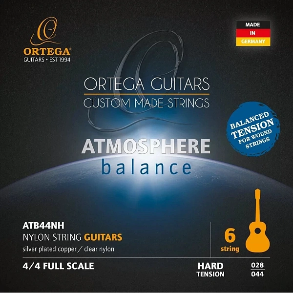 Струны для классической гитары Ortega ATB44NH