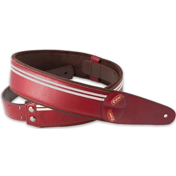 Ремень для гитары RightOn Straps Steady Mojo Race Red