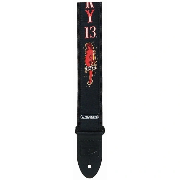 Ремень для гитары Dunlop D38-23LH STRAP L13 LOVE/HATE