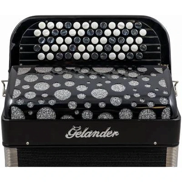 Аккордеон кнопочный Gelander GH5072B-BK
