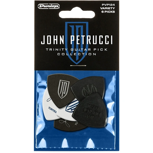 Набор медиаторов Dunlop PVP124 John Petrucci Trinity Pick Variety Pack