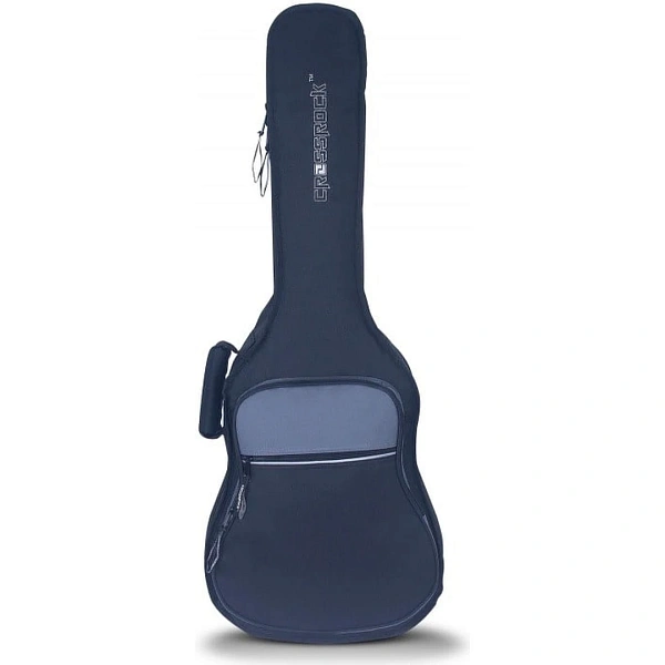 Чехол для акустической гитары Crossrock CRSG106DBKGY