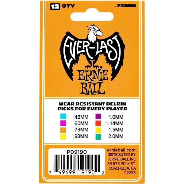 Набор медиаторов Ernie Ball 9190