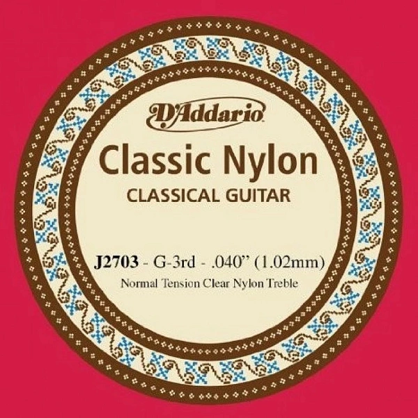 Струна для классической гитары D’Addario J2703