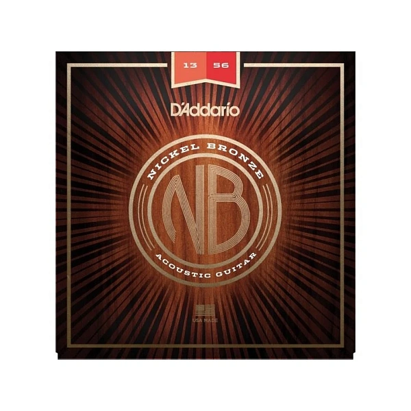Струны для акустической гитары D’Addario NB1356 13-56
