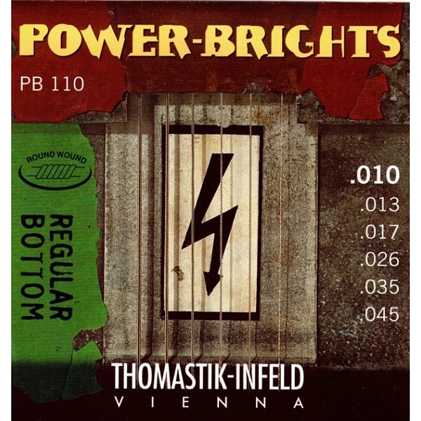Струны для электрогитары Thomastik PB110 10-45